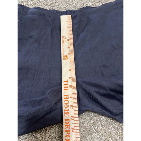 timeless classsic quality J.jill linen pull-on pants 10 relaxed beachy tailored - Picture 5 of 10